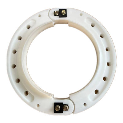 White Polymer Run Flat Wheel Sisipan Anti Peluru Perlindungan Ban Datar
