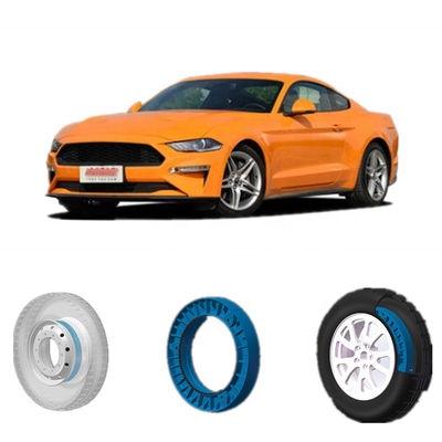Flat Tire Protection Run Flat Safety Bands Untuk Ford Mustang 235/55R17 215/65R17
