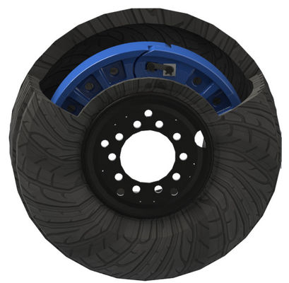 22,5 Inch Run Flat Bands Sistem Ban Runflat Untuk Ban Truk Pemadam Kebakaran 11r2