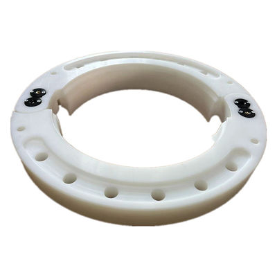 White Polymer Run Flat Wheel Sisipan Anti Peluru Perlindungan Ban Datar