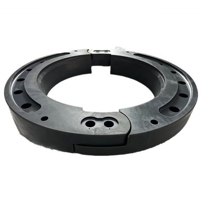 Black High Polymer Run Flat Tire Menyisipkan Sistem Runflat Truk Berat