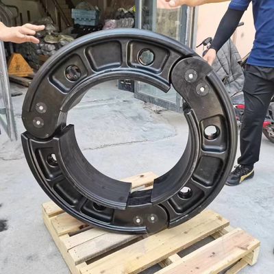 245 70/R22.5 Kendaraan lapis baja berat Militer Run Flat Insert Bulletproof Run Flat System Ban padat