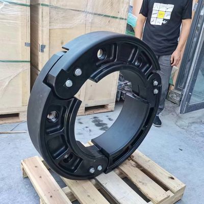 245 70/R22.5 Kendaraan lapis baja berat Militer Run Flat Insert Bulletproof Run Flat System Ban padat