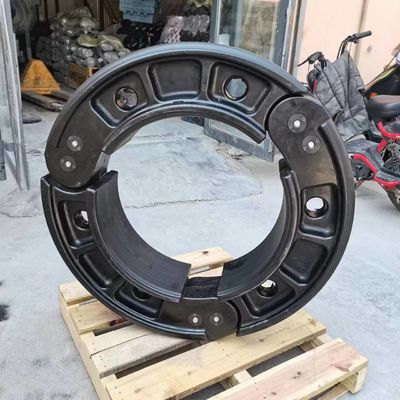 245 70/R22.5 Kendaraan lapis baja berat Militer Run Flat Insert Bulletproof Run Flat System Ban padat