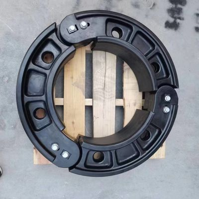 245 70/R22.5 Kendaraan lapis baja berat Militer Run Flat Insert Bulletproof Run Flat System Ban padat